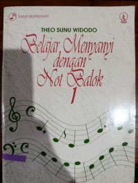 Image of BELAJAR MENYANYI DENGAN NOT BALOK 1