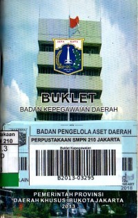 Image of BUKLET BADAN KEPEGAWAIAN DAERAH