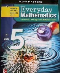 Image of EVERYDAY MATHEMATICS ; MATH MASTER GRADE 5