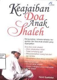 Image of KEAJAIBAN DOA ANAK SHALEH