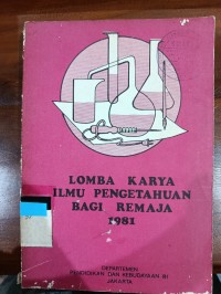 Image of LOMBA KARYA ILMU PENGETAHUAN BAGI REMAJA 1981