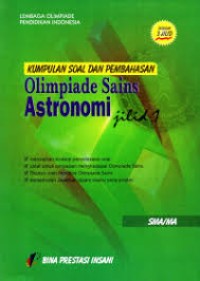 Image of KUMPULAN SOAL DAN PEMBAHASAN OLIMPIADE SAINS ASTRONOMI JILID 1