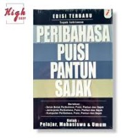 Image of PERIBAHASA PUISI PANTUN SAJAK - EDISI TERBARU