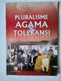 Image of PLURALISME AGAMA & TOLERANSI