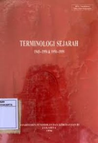Image of TERMINOLOGI SEJARAH 1945-1950 & 1950-1959